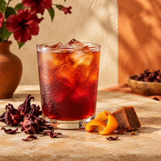 Flor de Fogo iced hibiscus mate placeholder